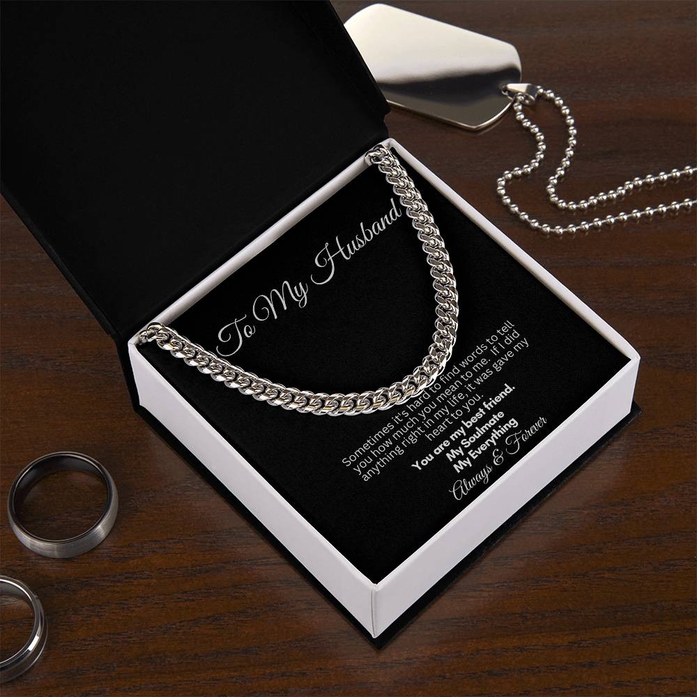 TO MY HUSBAND/ ALWAYS AND FOREVER