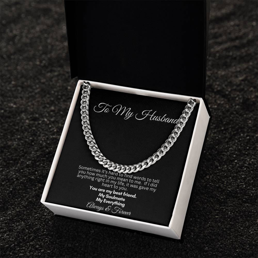 TO MY HUSBAND/ ALWAYS AND FOREVER