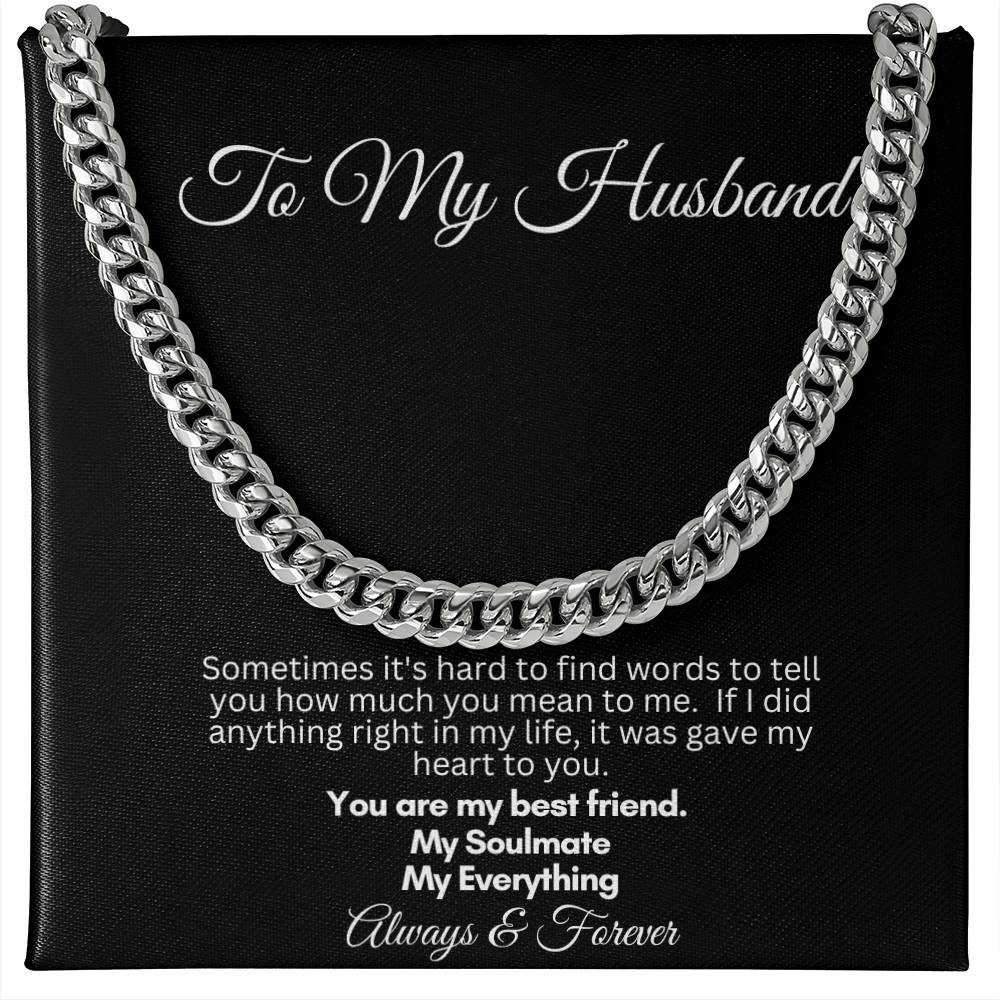 TO MY HUSBAND/ ALWAYS AND FOREVER