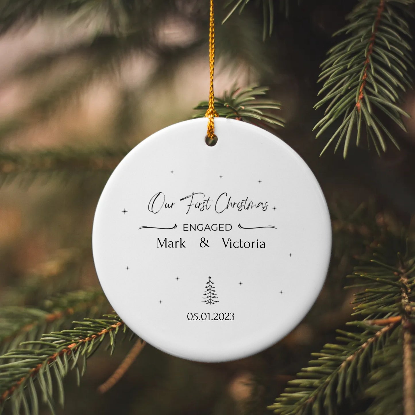 Our First Christmas ornament