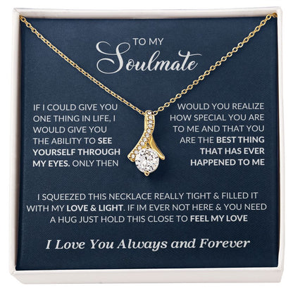 My Soulmate| Through My Eyes - Alluring Beauty Necklace