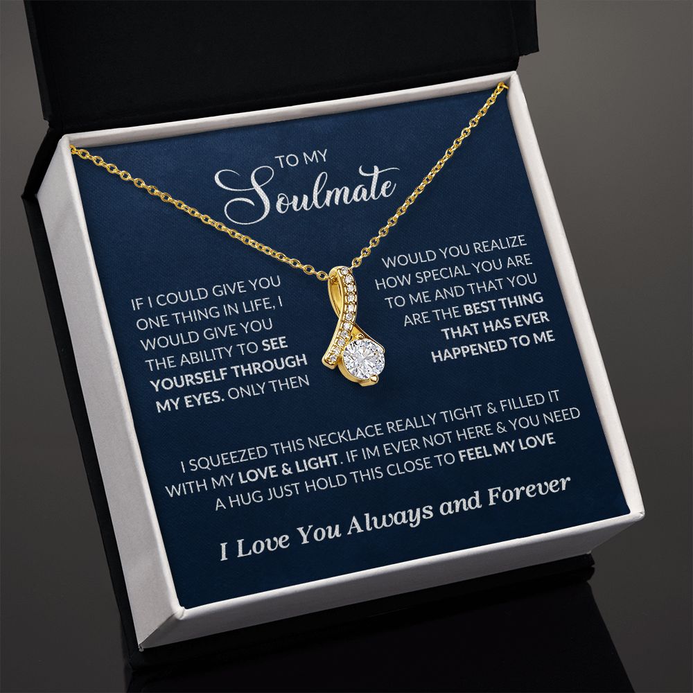 My Soulmate| Through My Eyes - Alluring Beauty Necklace