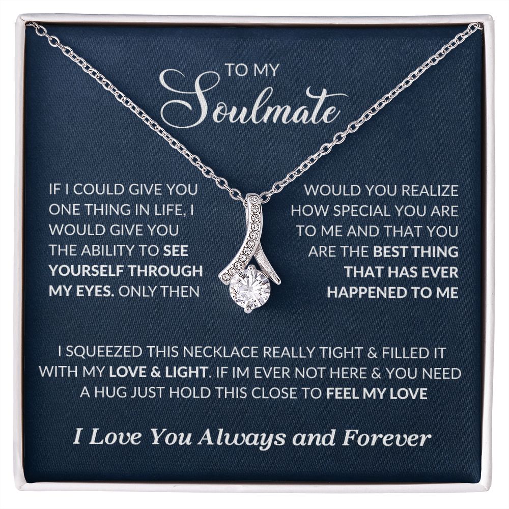My Soulmate| Through My Eyes - Alluring Beauty Necklace