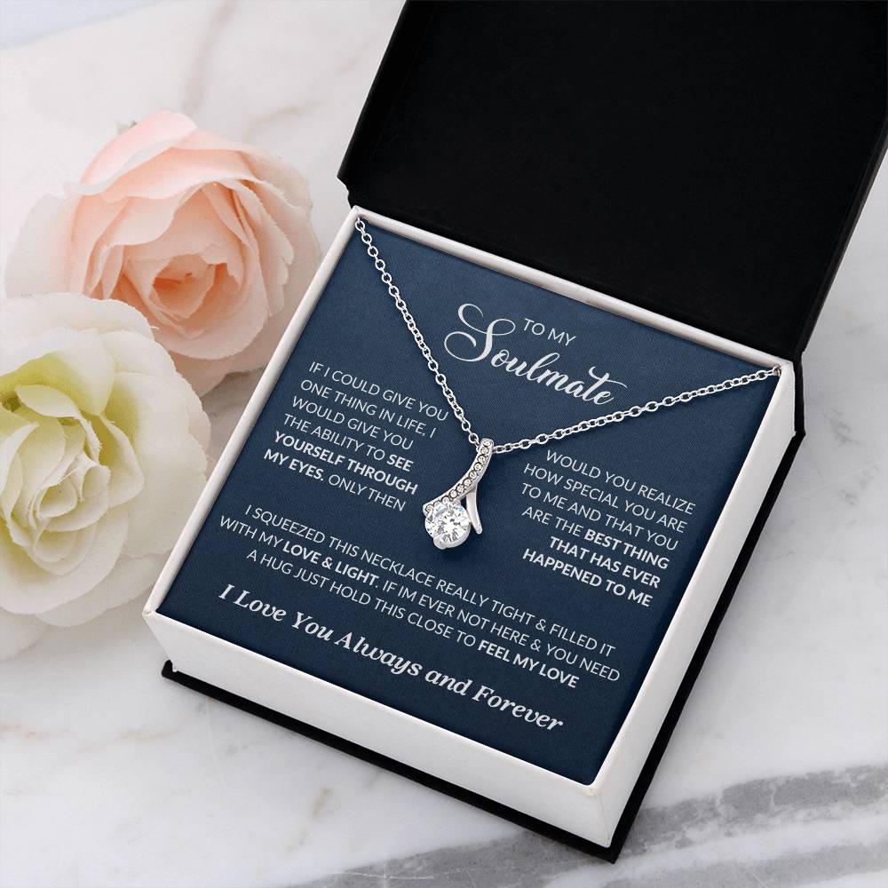 My Soulmate| Through My Eyes - Alluring Beauty Necklace