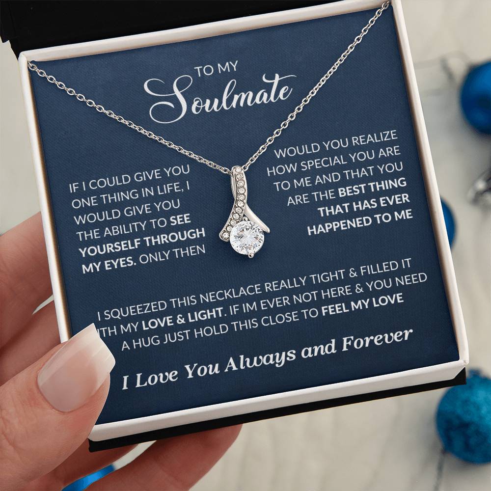 My Soulmate| Through My Eyes - Alluring Beauty Necklace