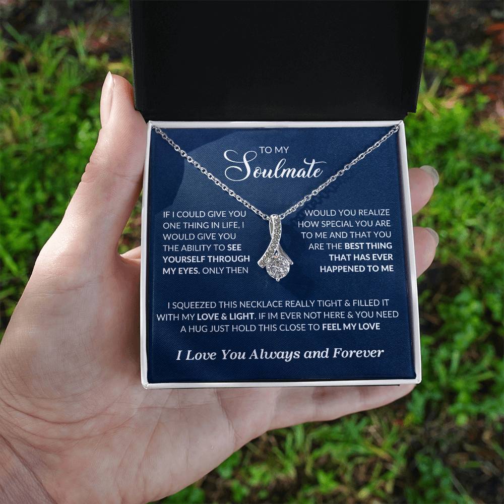 My Soulmate| Through My Eyes - Alluring Beauty Necklace