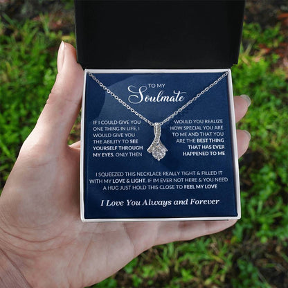 My Soulmate| Through My Eyes - Alluring Beauty Necklace