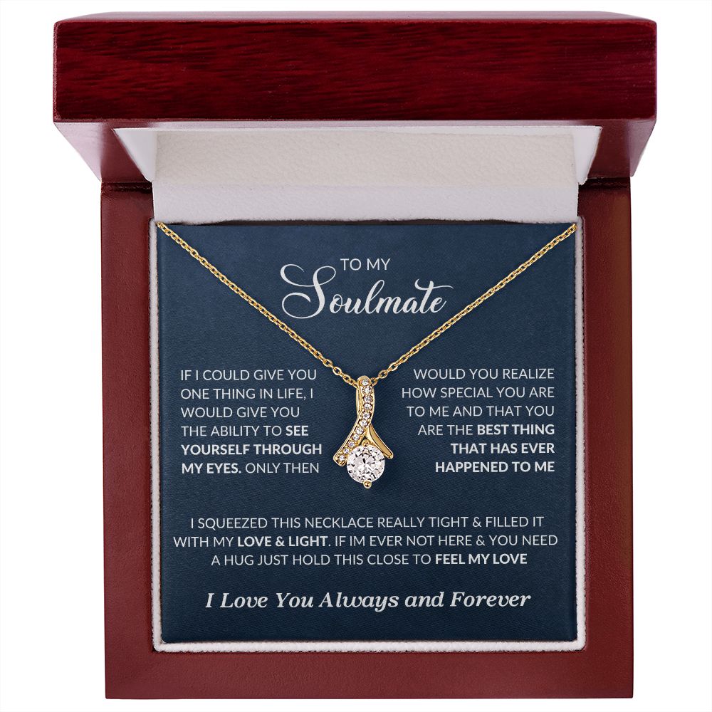 My Soulmate| Through My Eyes - Alluring Beauty Necklace
