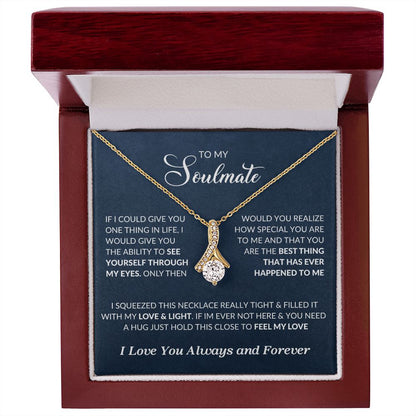 My Soulmate| Through My Eyes - Alluring Beauty Necklace