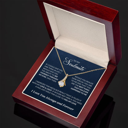 My Soulmate| Through My Eyes - Alluring Beauty Necklace