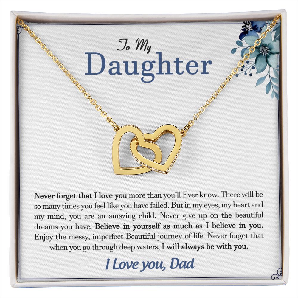 My Daughter| Always Be With You - Interlocking Hearts
