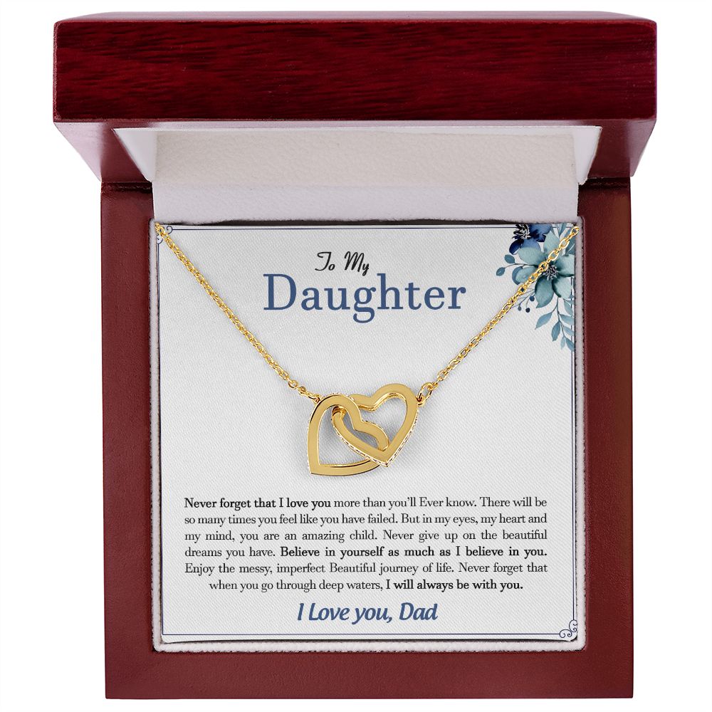 My Daughter| Always Be With You - Interlocking Hearts