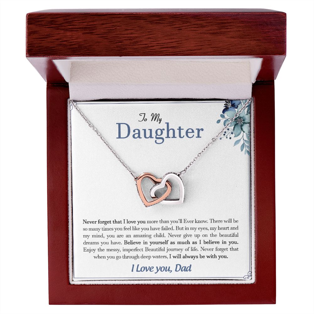 My Daughter| Always Be With You - Interlocking Hearts