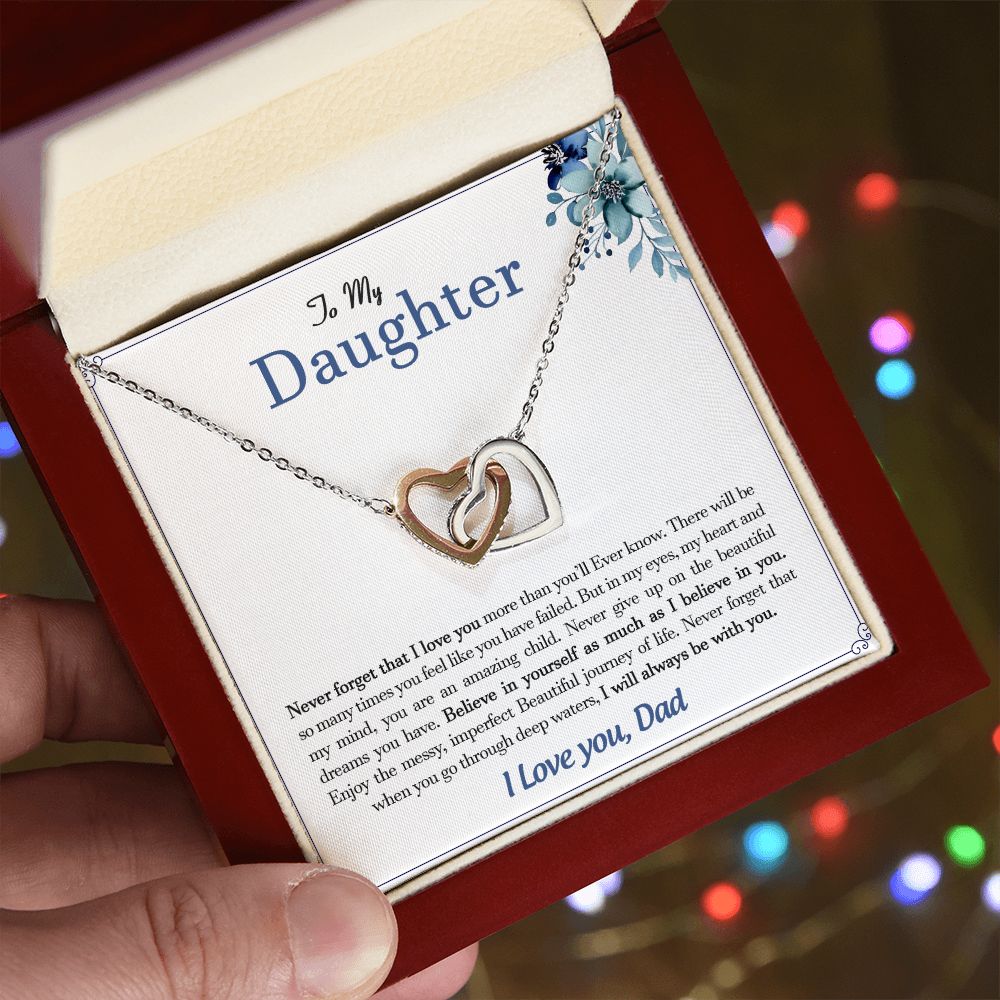 My Daughter| Always Be With You - Interlocking Hearts