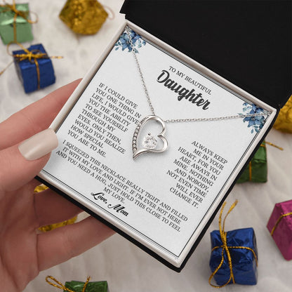 My Beautiful Daughter| Through My Eyes - Forever Love Necklace